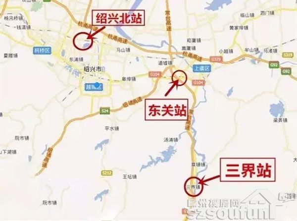 最新消息:有南站更有北站!杭绍台铁路嵊州段除嵊新站外,将增设三界站!