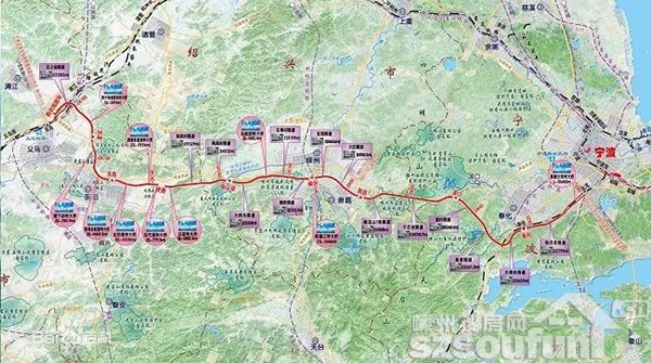 金甬铁路加速建设中,快来看看进展到哪步了?